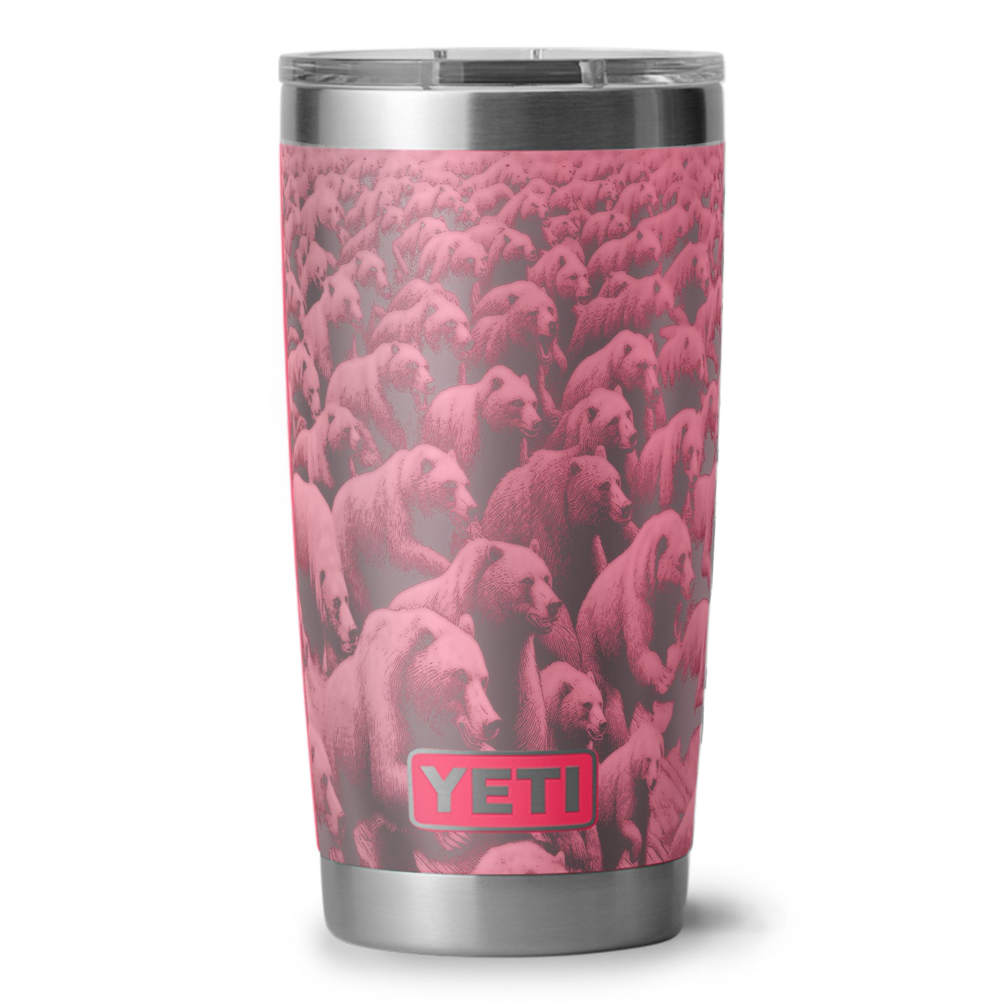 "Ahhhhhh!!! Bears!" - 20oz YETI Engraving
