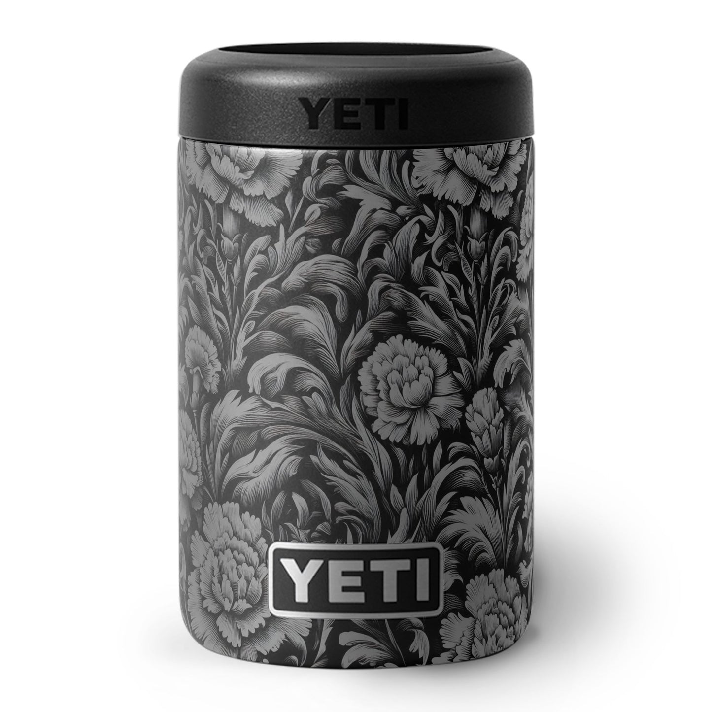 Carnations - YETI Colster Engraving