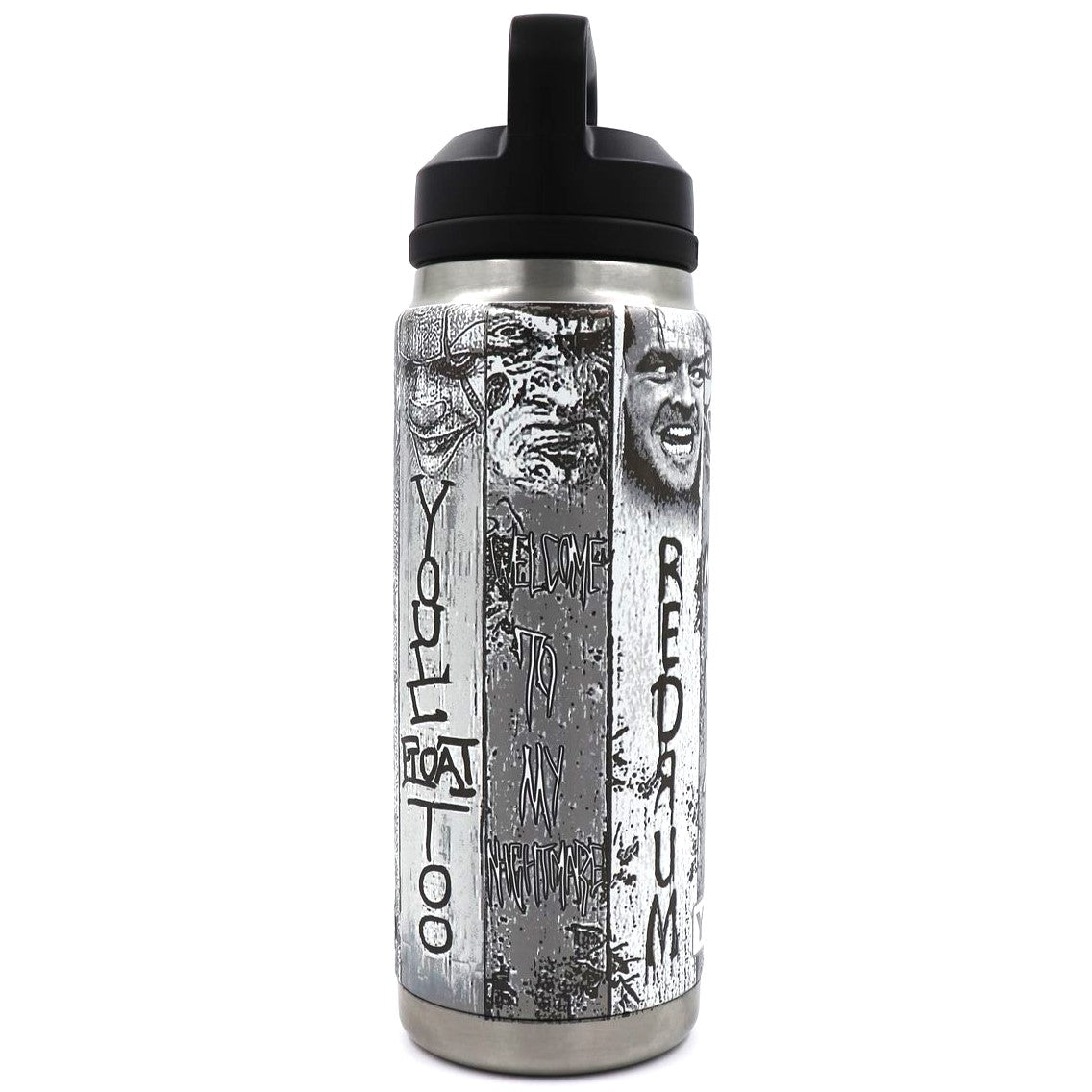 Horror Strip Wrap - YETI 26oz Bottle Engraving