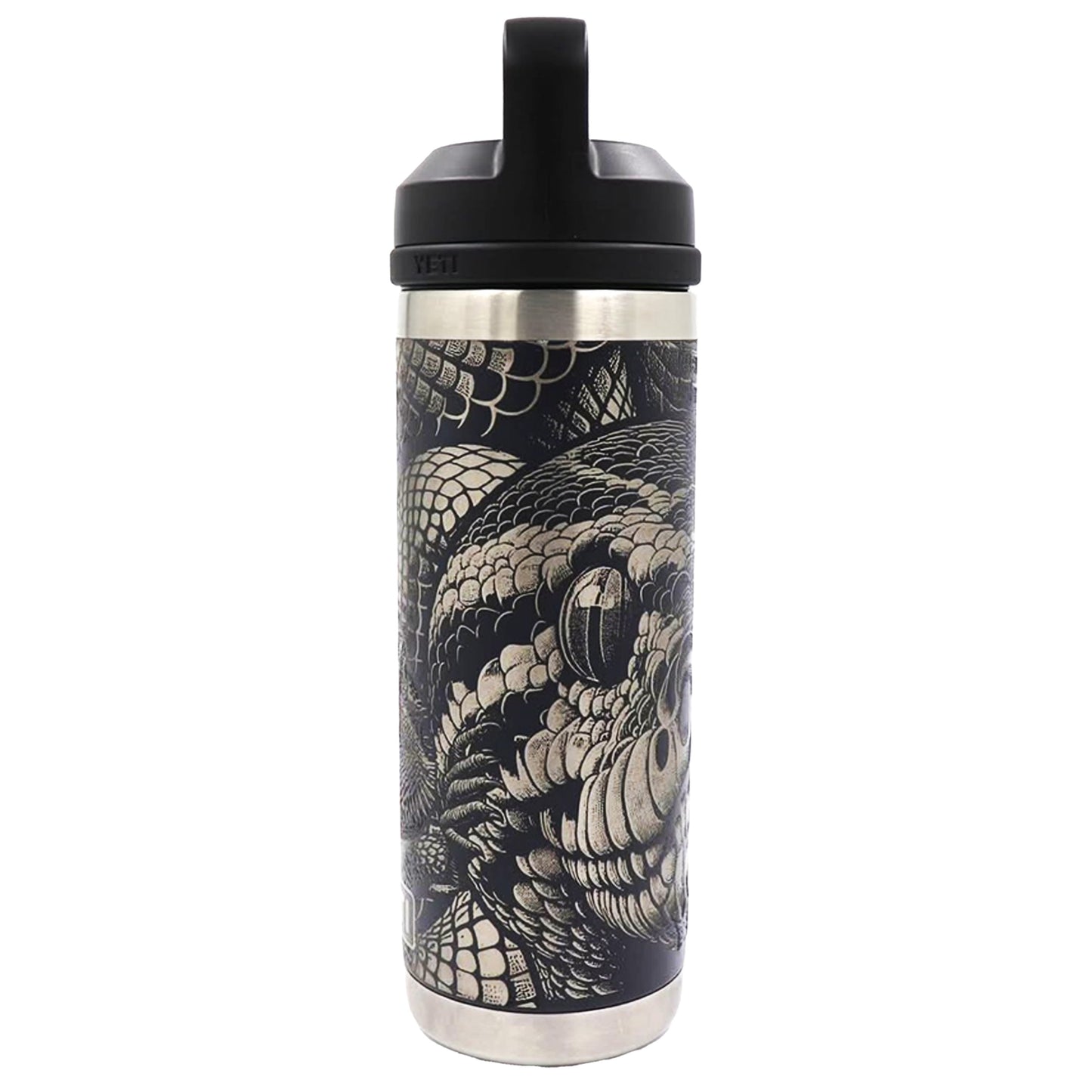 Reptile Wrap - YETI 18oz Bottle Engraving