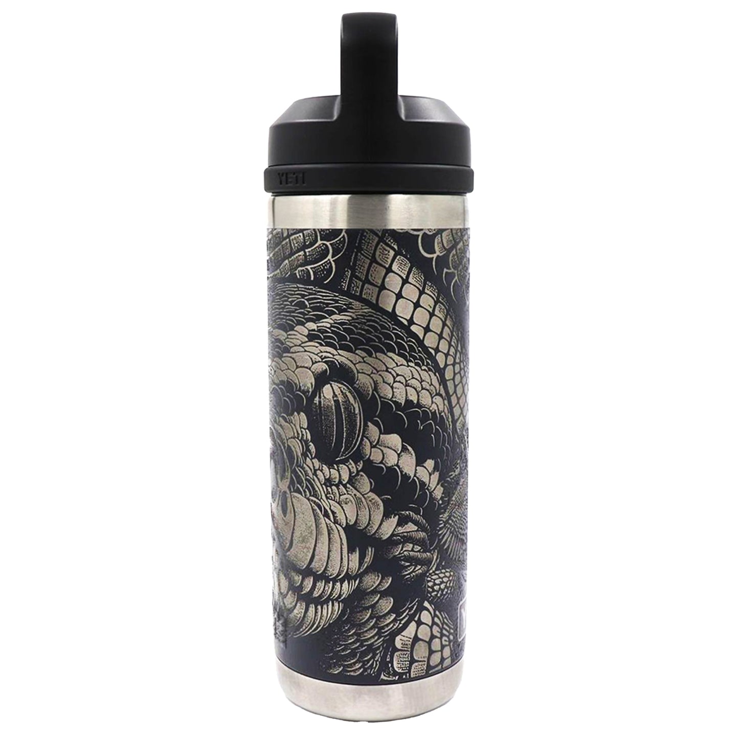 Reptile Wrap - YETI 18oz Bottle Engraving