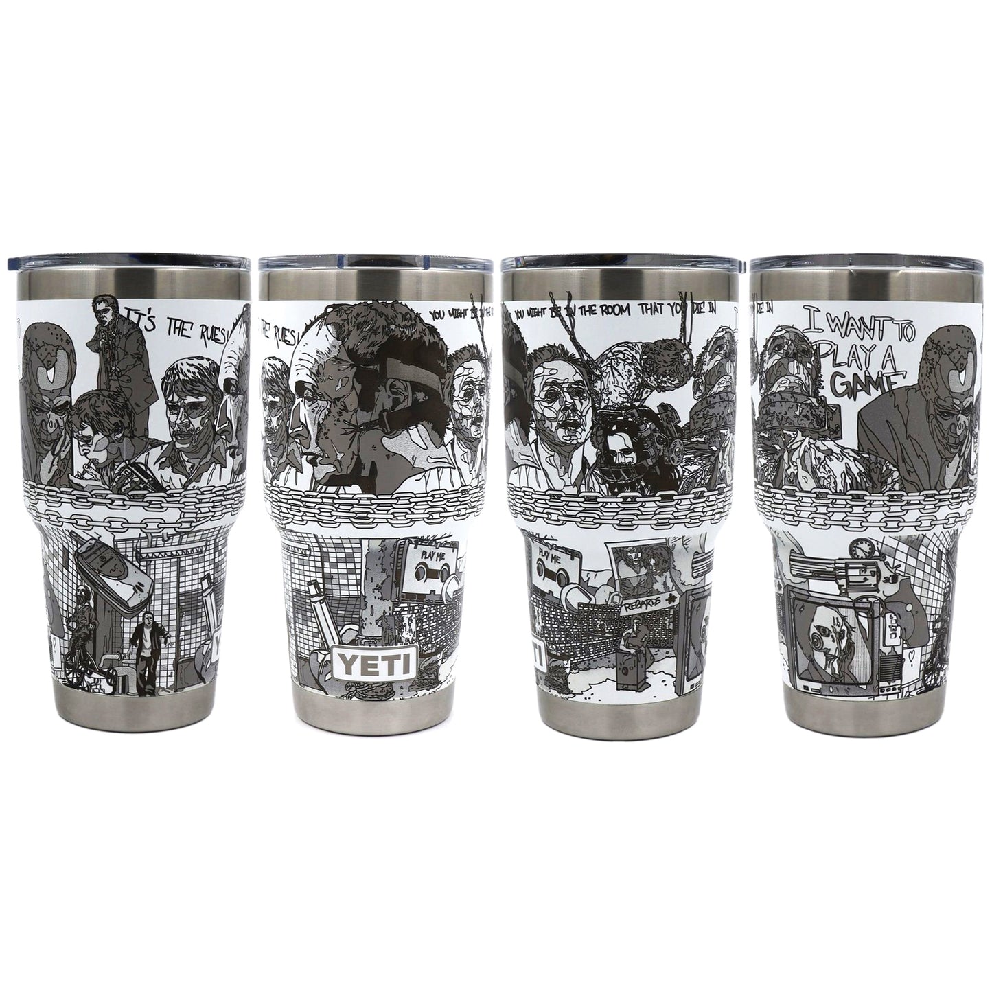 Saw Wrap - YETI 30oz Tumbler Engraving
