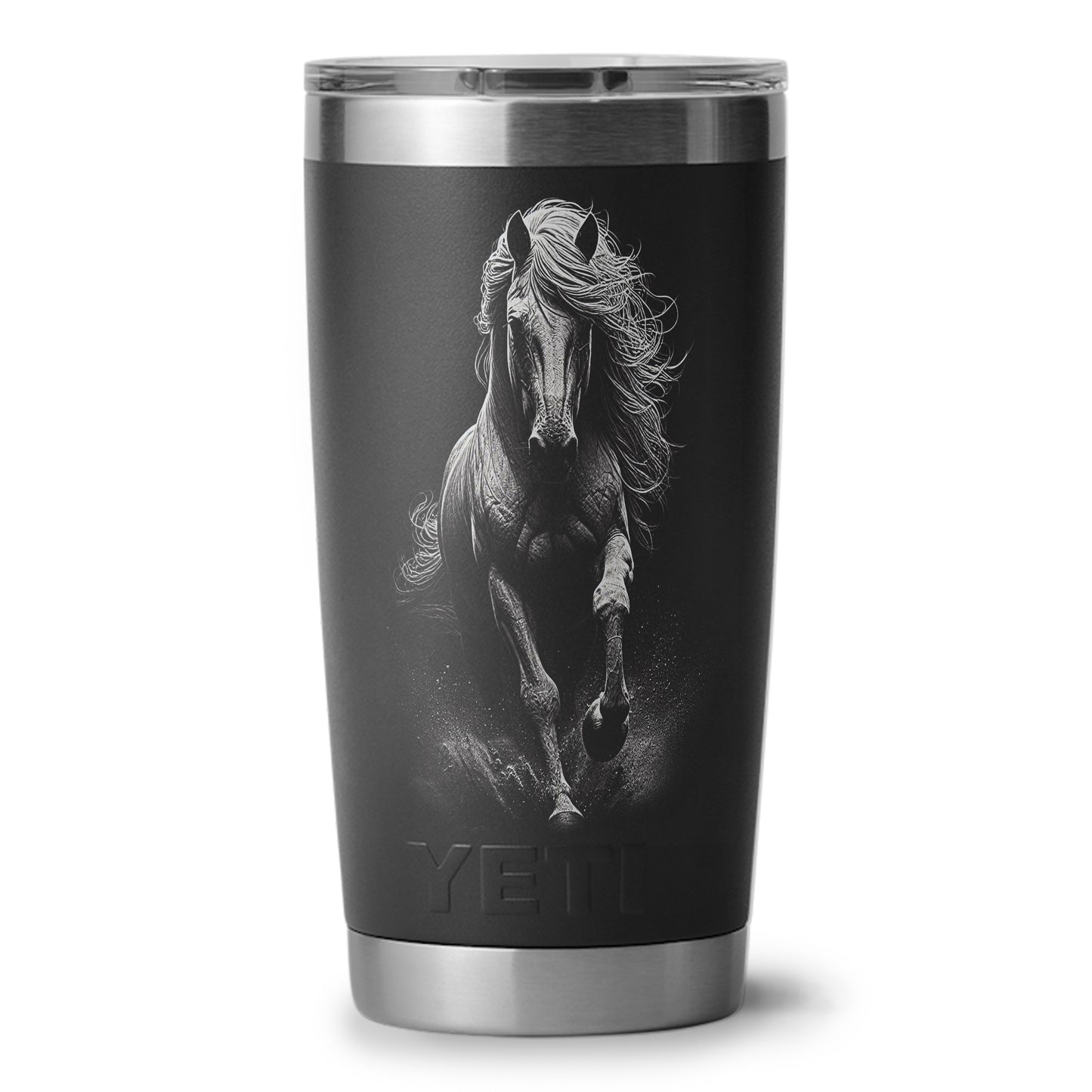 "The Stallion" - YETI Photo Engraving