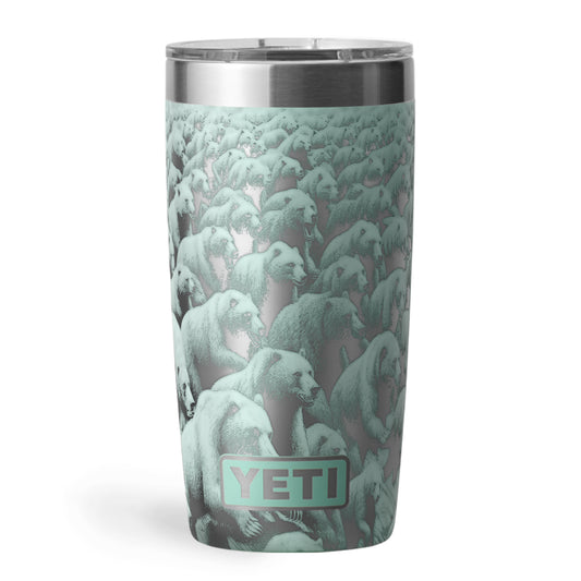 "Ahhhhhh!!! Bears!" - 10oz YETI Engraving