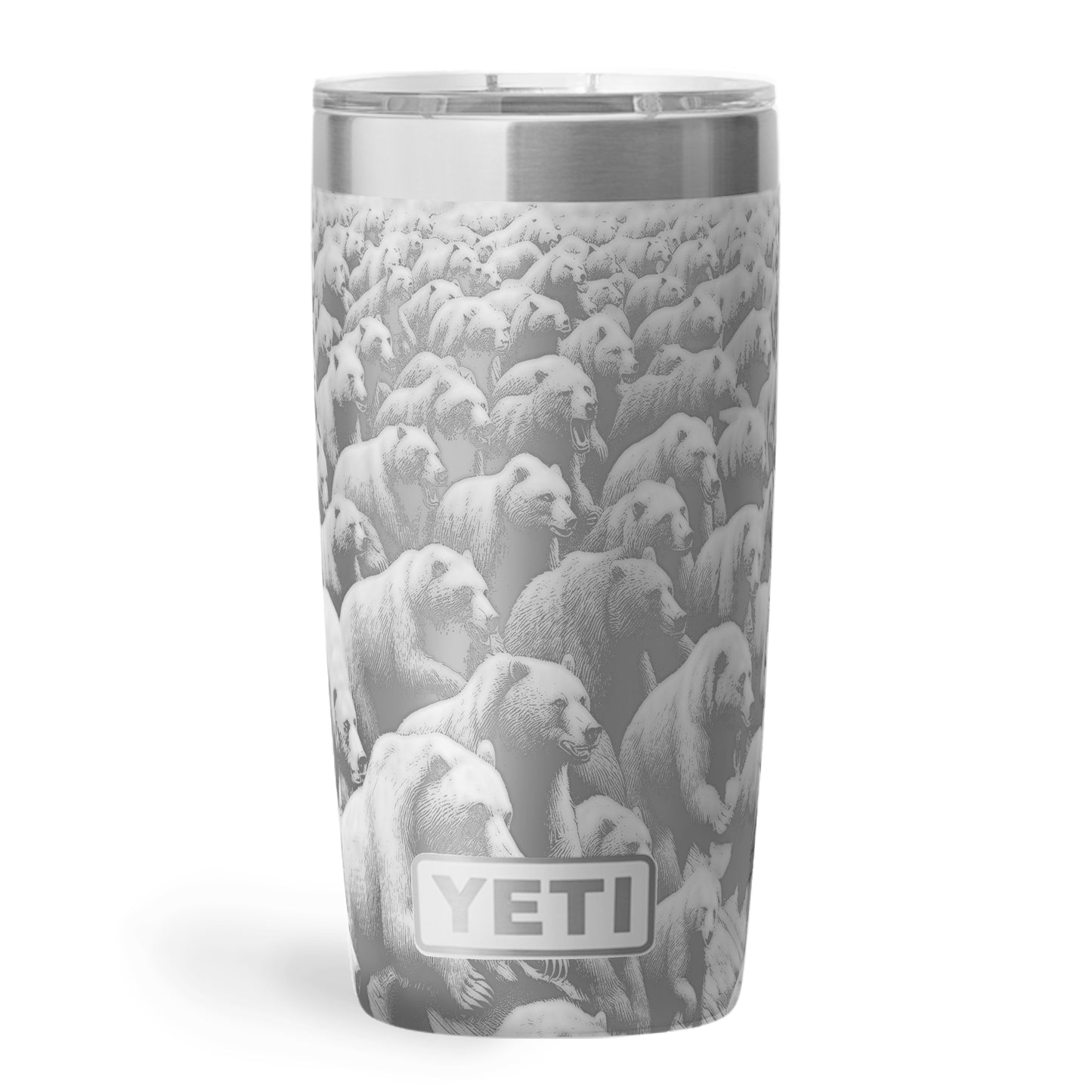 "Ahhhhhh!!! Bears!" - 10oz YETI Engraving