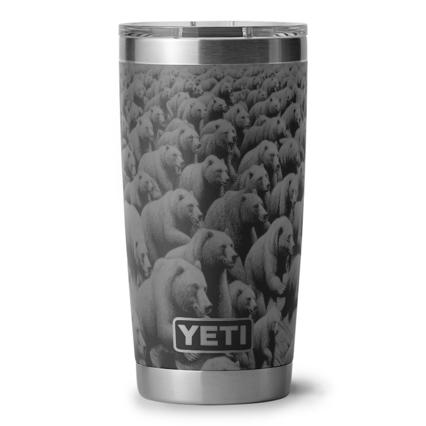 "Ahhhhhh!!! Bears!" - 20oz YETI Engraving