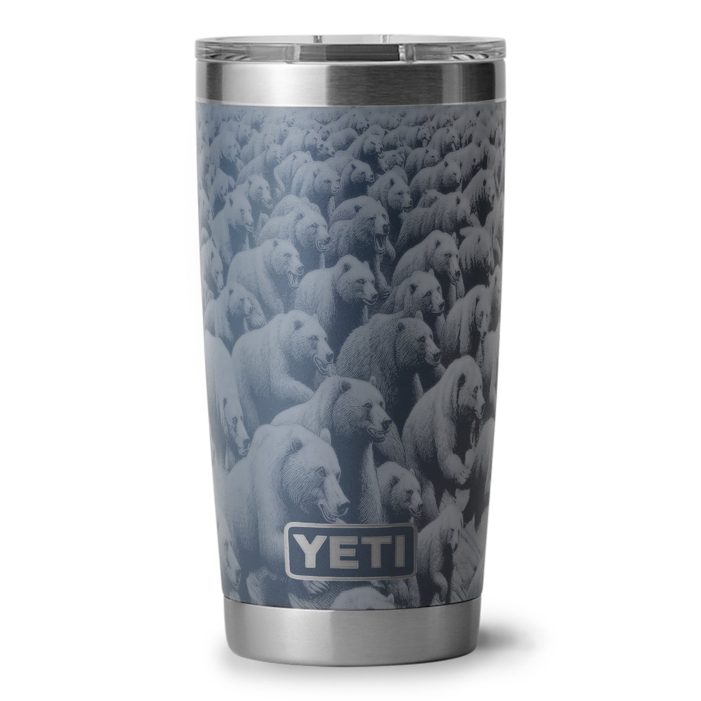 "Ahhhhhh!!! Bears!" - 20oz YETI Engraving