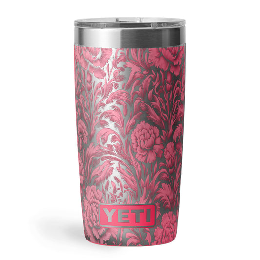 Carnations - 10oz YETI Engraving