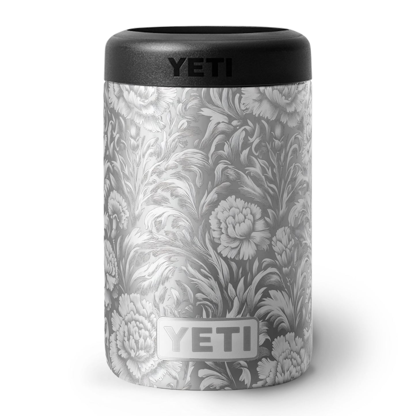 Carnations - YETI Colster Engraving