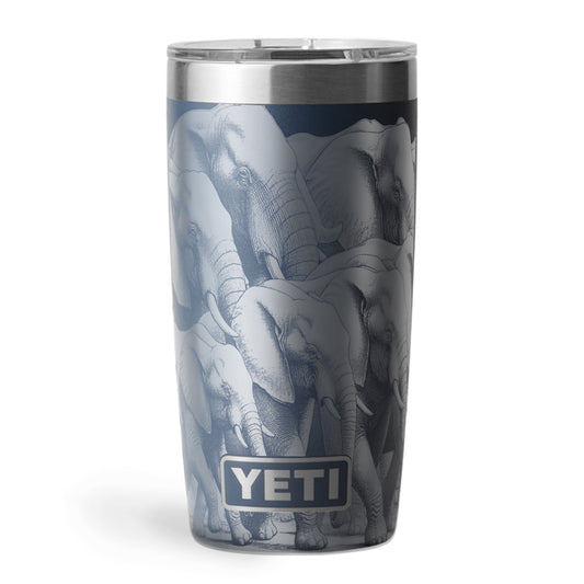 "Hey look, Elephants!" - 10oz YETI Engraving