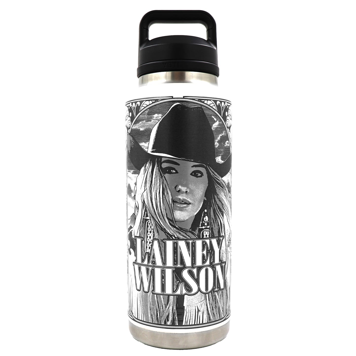 Lainey Wilson Wrap - YETI 46oz Bottle Engraving