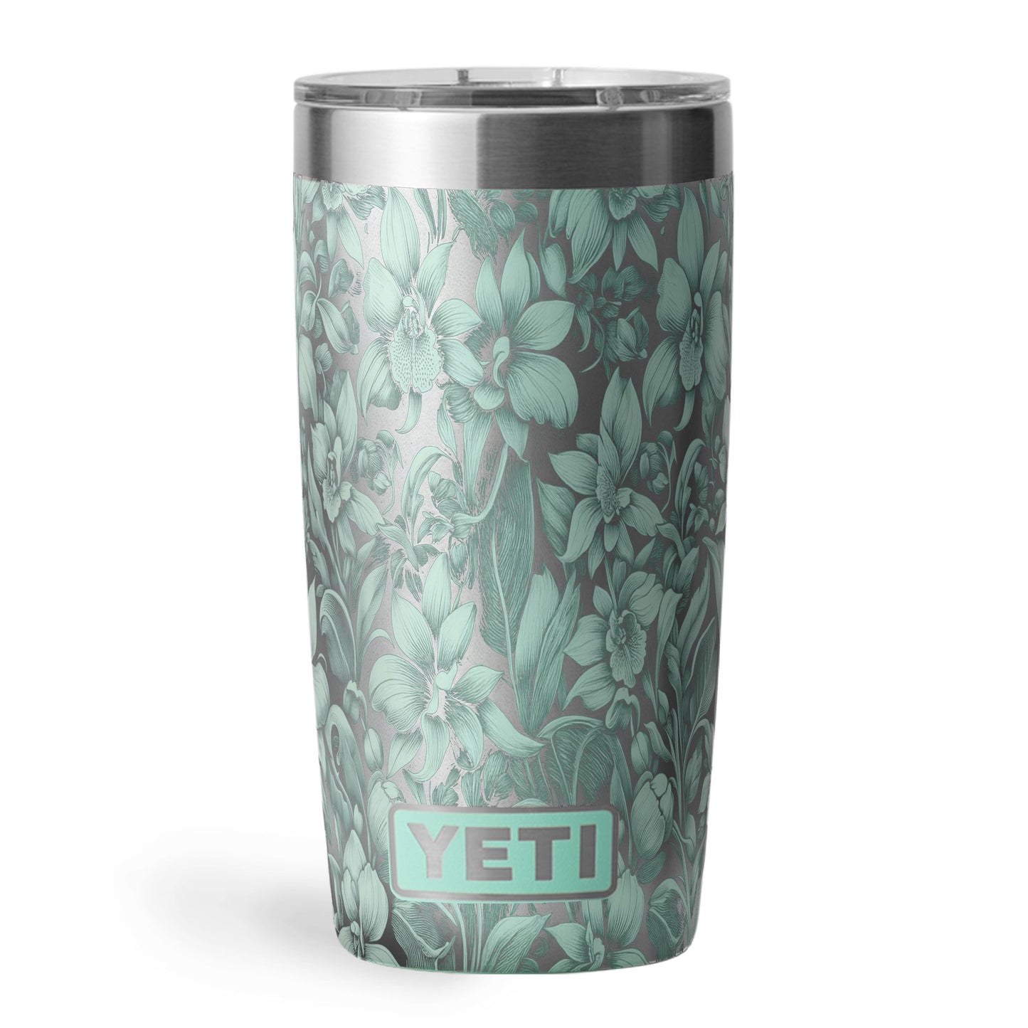 Orchids - 10oz YETI Engraving