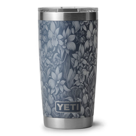 Orchids - 20oz YETI Engraving