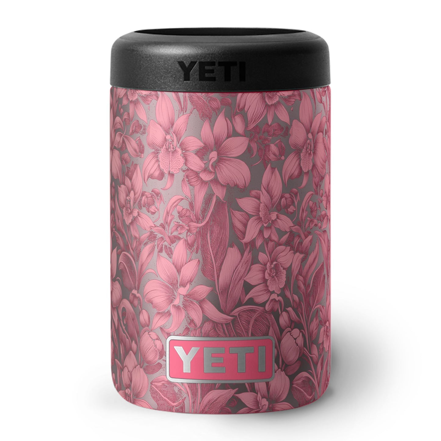 Orchids - YETI Colster Engraving