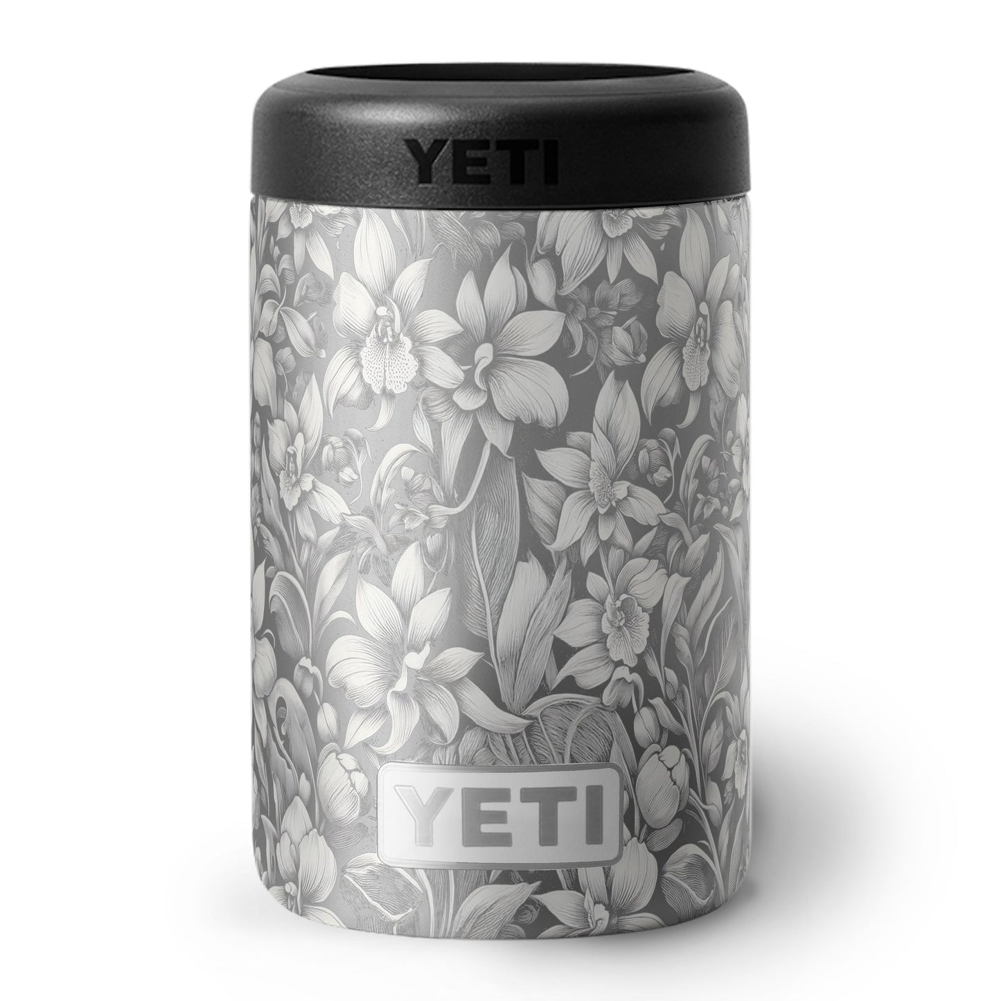 Orchids - YETI Colster Engraving