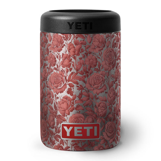 Roses - YETI Colster Engraving