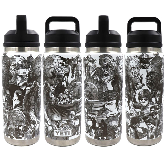 Star Wars OG Wrap - YETI 26oz Bottle Engraving
