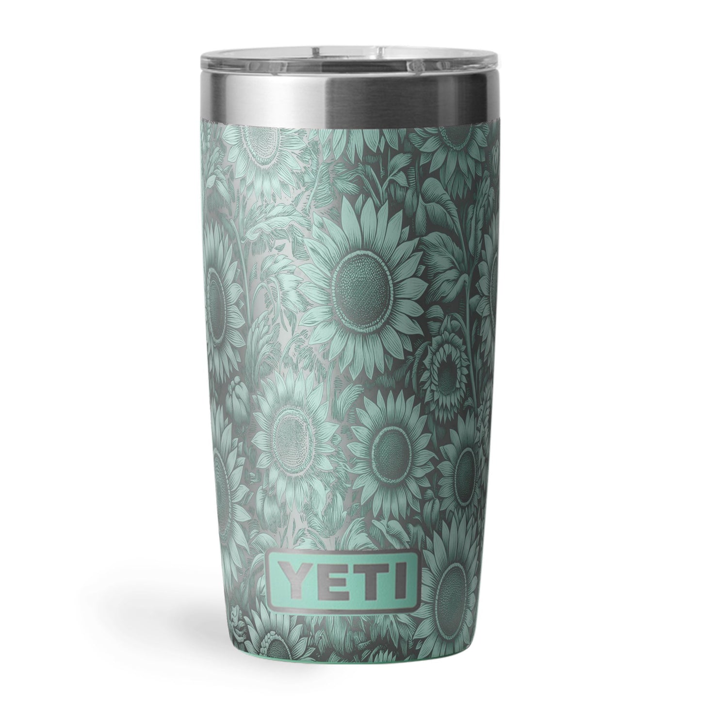 Sunflowers - 10oz YETI Engraving