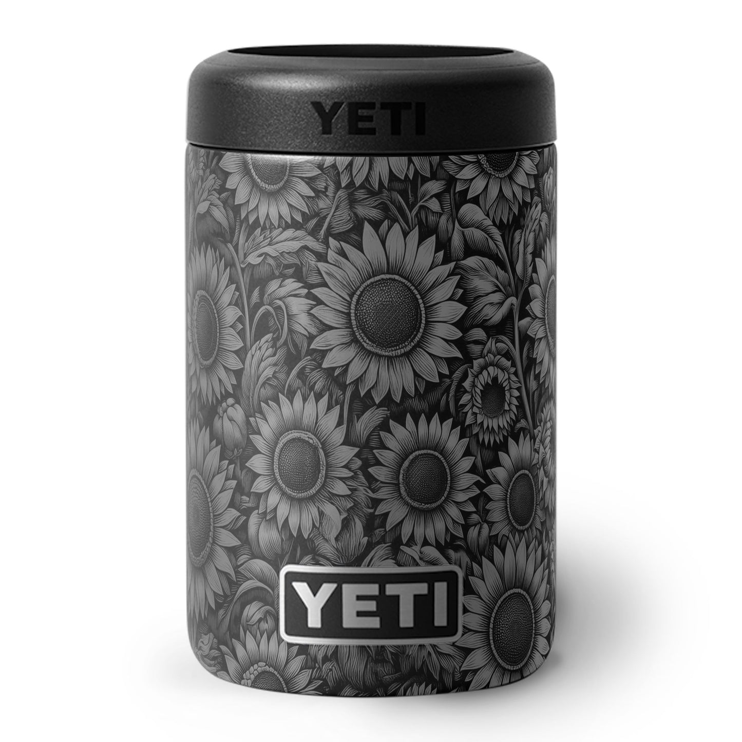 Sunflowers - YETI Colster Engraving