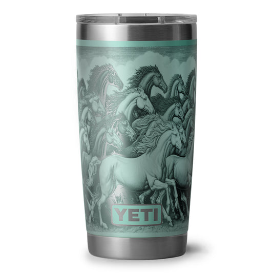 "Yaay! Horseys" - 20oz YETI Engraving